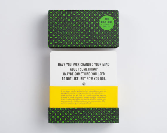 100 Questions: Family Edition - A set of 100 question cards designed for families who enjoy lively discussions and meaningful conversations.